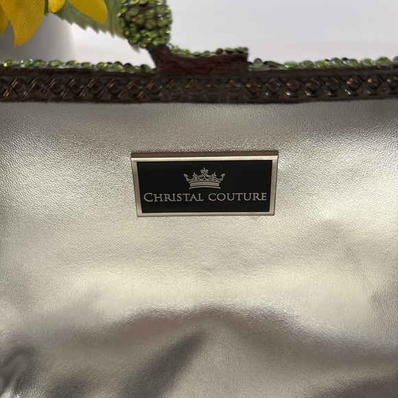 NWT Christal Couture Blooming Love Affair Blue Purse - Picture 4 of 7